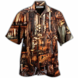 Carpenter Thats A Lot Of Tools - Hawaiian Shirt - Owl Ohh - Owl Ohh