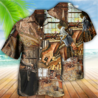 Carpenter Busy Work - Hawaiian Shirt - Owl Ohh - Owl Ohh
