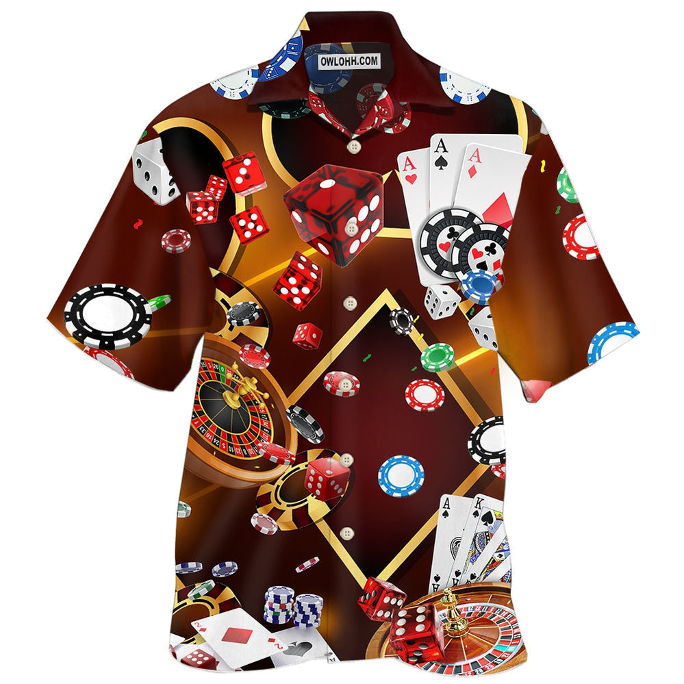 Gambling Casino Luxury - Hawaiian Shirt - Owl Ohh - Owl Ohh