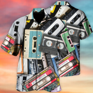Cassette Music Lover - Hawaiian Shirt - Owl Ohh - Owl Ohh
