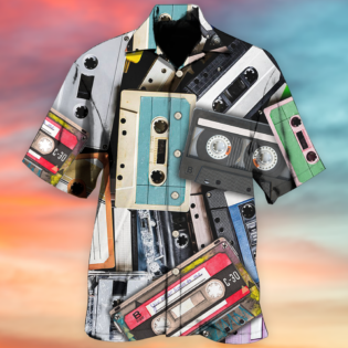 Cassette Music Lover - Hawaiian Shirt - Owl Ohh - Owl Ohh