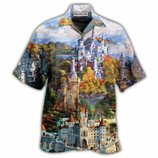 Castle Old Memmories Castles - Hawaiian Shirt - Owl Ohh - Owl Ohh