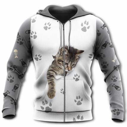 Cat Baby In My Soul - Hoodie - Owl Ohh - Owl Ohh