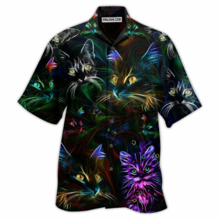 Cat Lovely Don't Care - Hawaiian Shirt - Owl Ohh - Owl Ohh