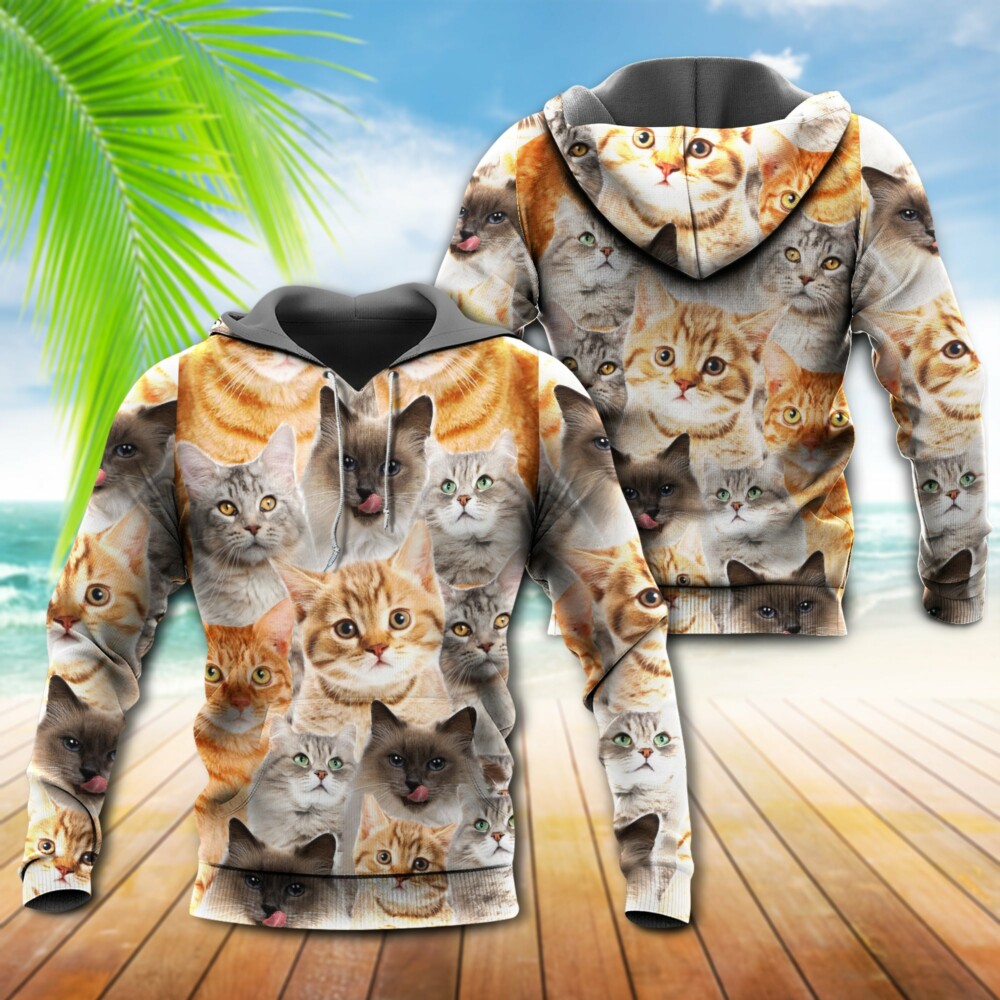 Cat Lovely Cat In My Heart - Hoodie - Owl Ohh - Owl Ohh