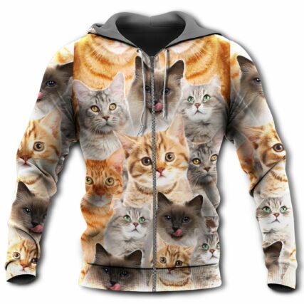 Cat Lovely Cat In My Heart - Hoodie - Owl Ohh - Owl Ohh