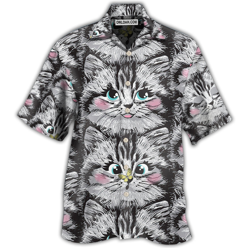Cat Lovely Cat Lovely Kitten - Hawaiian Shirt - Owl Ohh - Owl Ohh