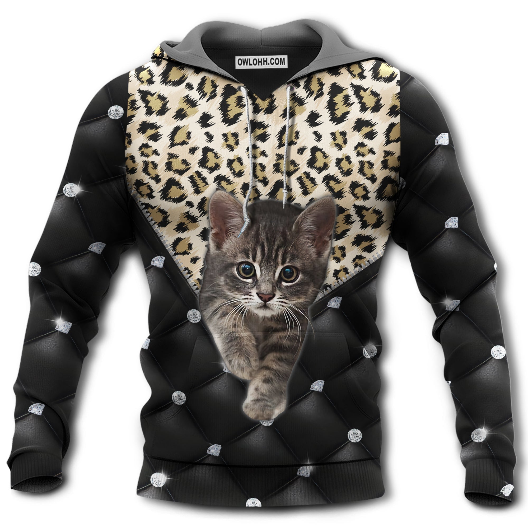 Cat Lover Black Style So Amazing - Hoodie - Owl Ohh - Owl Ohh
