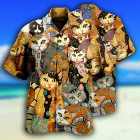 Cat Need You And Love - Hawaiian Shirt - Owl Ohh - Owl Ohh