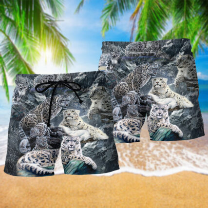 Catamount Love Animals And Relaxing - Beach Short - Owl Ohh - Owl Ohh