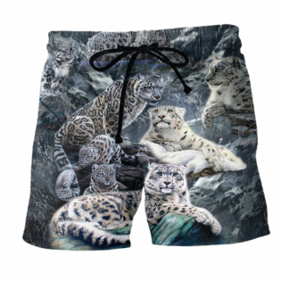 Catamount Love Animals And Relaxing - Beach Short - Owl Ohh - Owl Ohh
