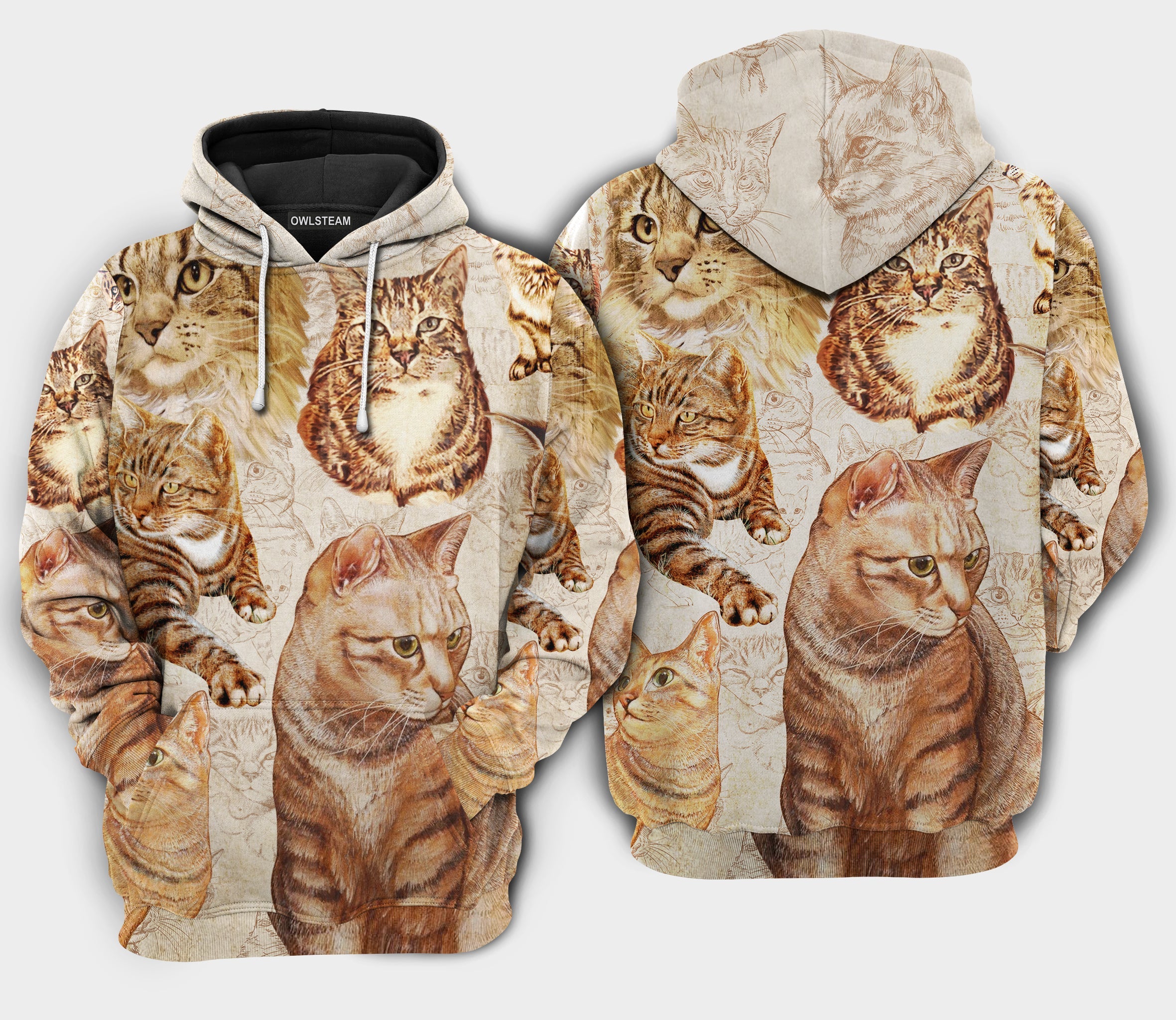 Cats you don't like cats you don't like me - Hoodie - HOOD04TNH180921  - Owl Ohh
