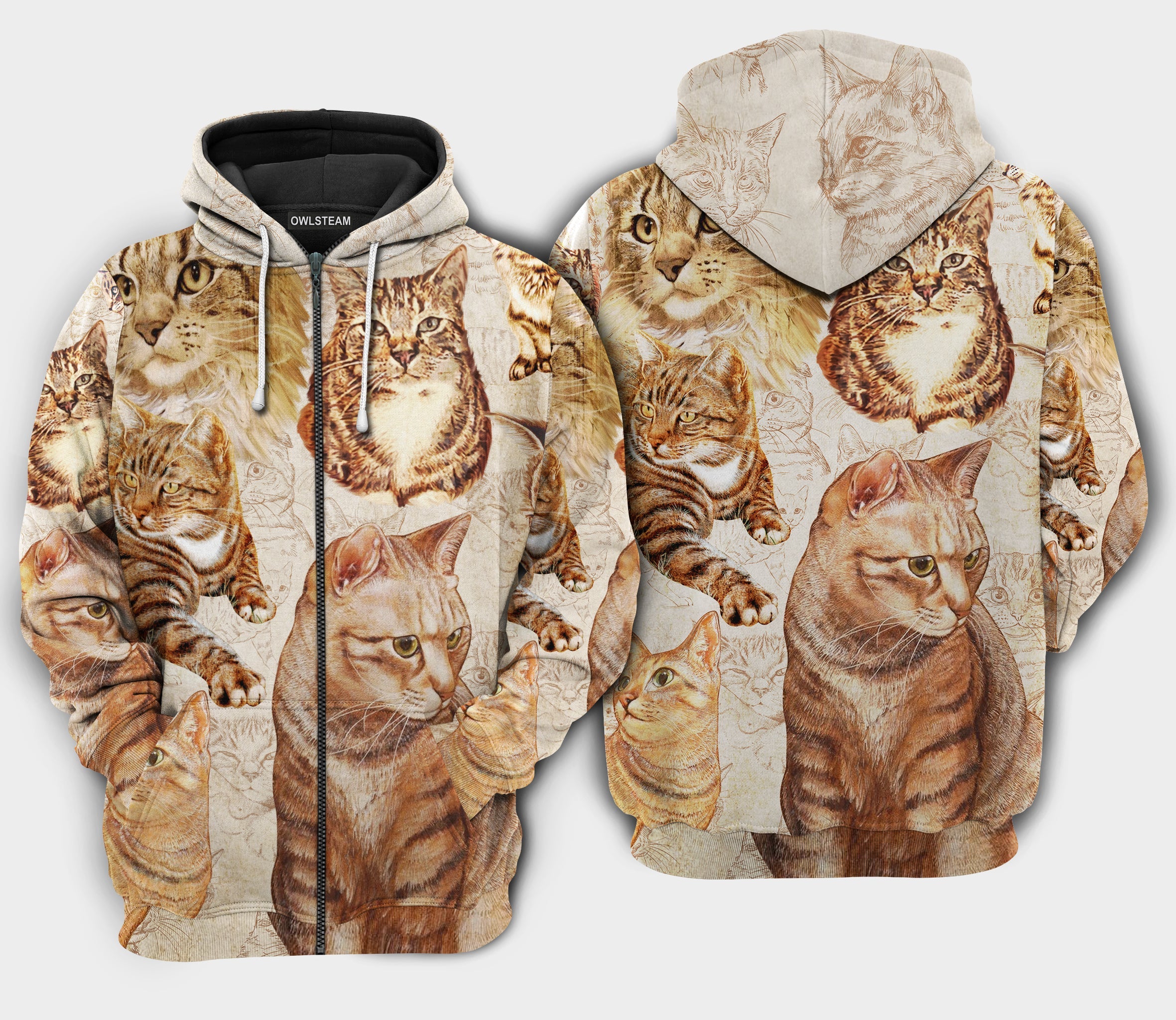 Cats you don't like cats you don't like me - Hoodie - HOOD04TNH180921  - Owl Ohh