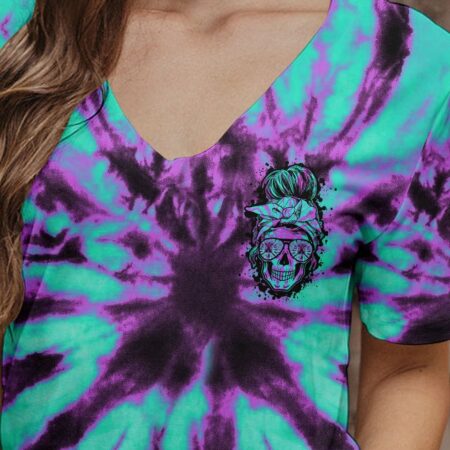 I DO WHAT I WANT TIE DYE SKULL ALL OVER PRINT - TLTY1601232