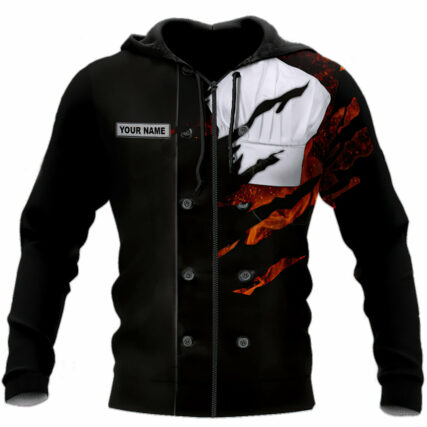 Chef Fire Personalized - Hoodie - Owl Ohh - Owl Ohh