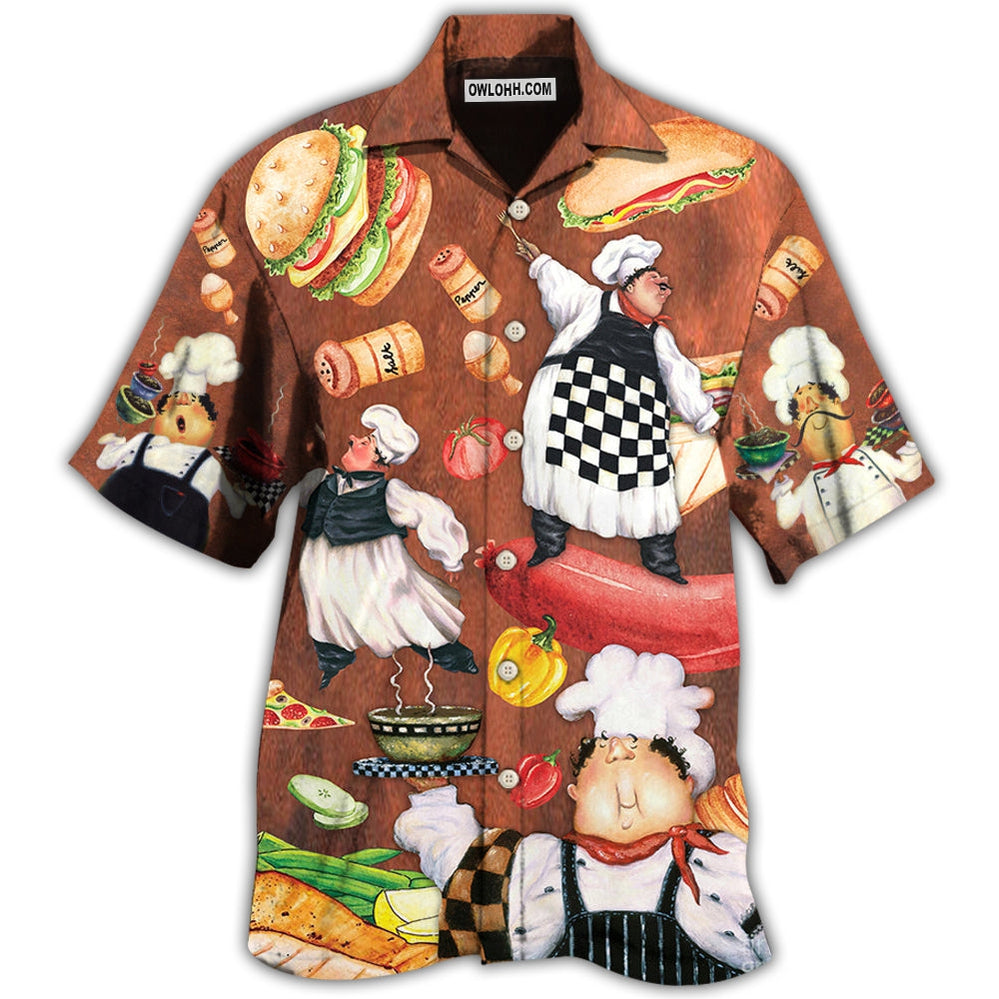 Chef Funny Cool Style - Hawaiian Shirt - Owl Ohh - Owl Ohh