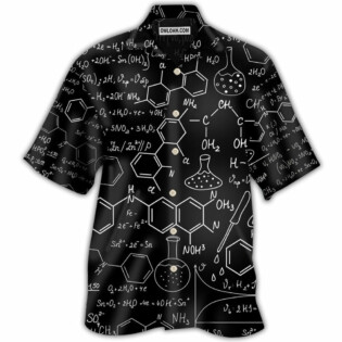 Chemistry Black Color Style - Hawaiian Shirt - Owl Ohh - Owl Ohh