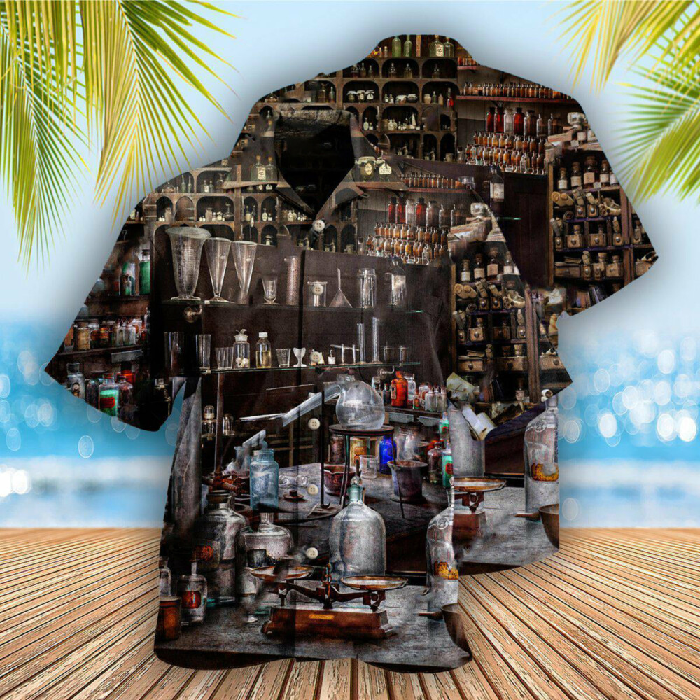 Chemistry Keep Calm Its Only - Hawaiian Shirt - Owl Ohh - Owl Ohh