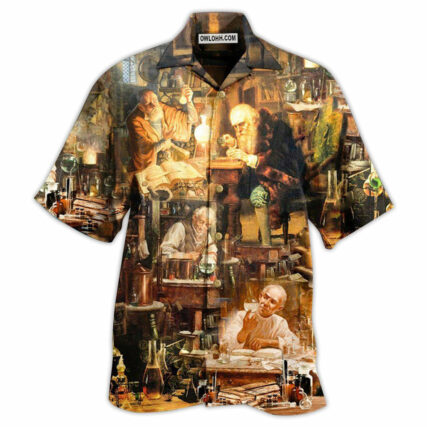 Chemistry One Thing That You Can't Fake Is Chemistry Research - Hawaiian Shirt - Owl Ohh - Owl Ohh