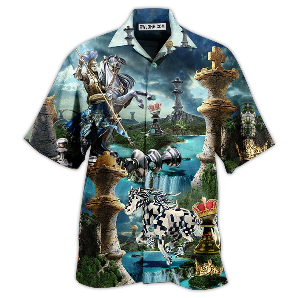 Chess Is Life Cool Style - Hawaiian Shirt - Owl Ohh - Owl Ohh