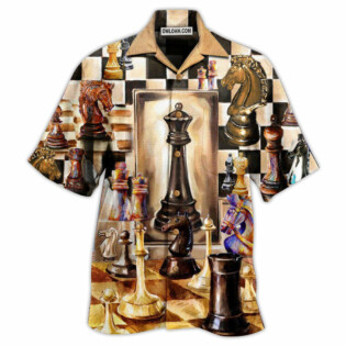 Chess Vintage We Are All Being Played Chess - Hawaiian Shirt - Owl Ohh - Owl Ohh