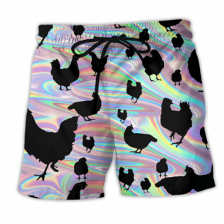 Chicken Farm Awesome Style - Beach Short - Owl Ohh - Owl Ohh