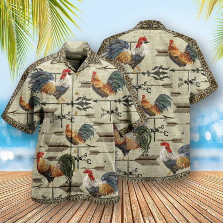 Chicken Find A Way Or Make One Weathervane Rooster - Hawaiian Shirt - Owl Ohh - Owl Ohh