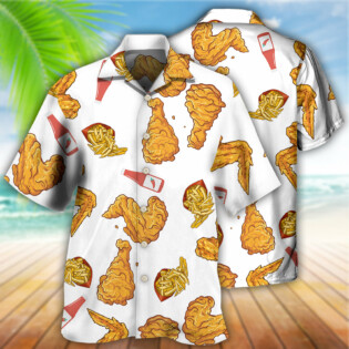Food Chicken Delicious - Hawaiian Shirt - Owl Ohh - Owl Ohh