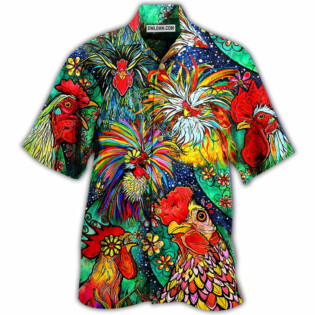 Chicken Love Color Amazing - Hawaiian Shirt - Owl Ohh - Owl Ohh