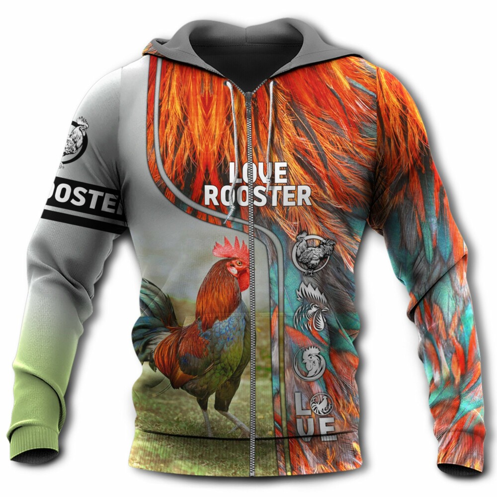Chicken Rooster So Cool - Hoodie - Owl Ohh - Owl Ohh