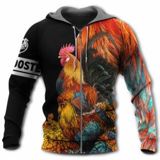 Chicken Rooster They Spit On Me In My Homeland - Hoodie - Owl Ohh - Owl Ohh