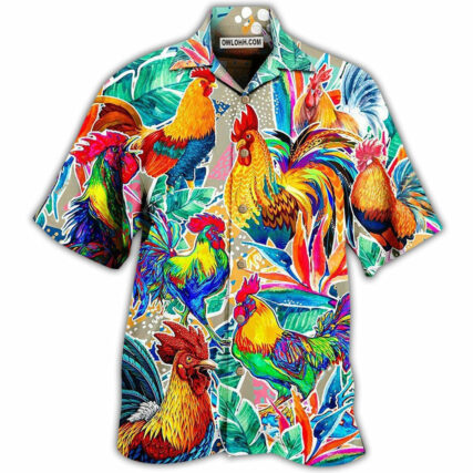 Chicken Stronger - Hawaiian Shirt - Owl Ohh - Owl Ohh