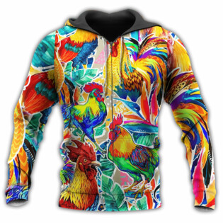 Chicken Stronger Fullcolor - Hoodie - Owl Ohh - Owl Ohh