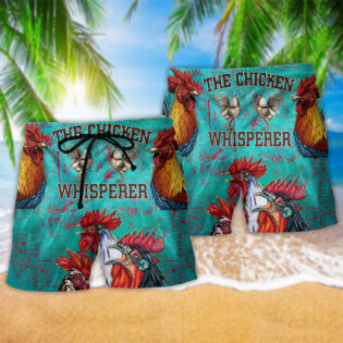 Chicken Whisperer Farm Green - Beach Short - Owl Ohh - Owl Ohh