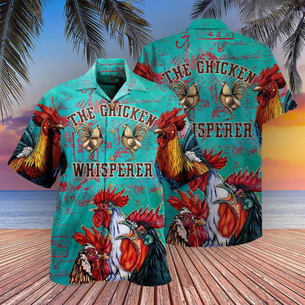 Chicken Whisperer So Cool - Hawaiian Shirt - Owl Ohh - Owl Ohh