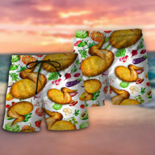 Food chicken wing make me happy - Hawaiian shirt -  HAWS02NDN040422