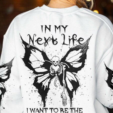 KARMA FAIRY SKULL ALL OVER PRINT - YHHN0401223