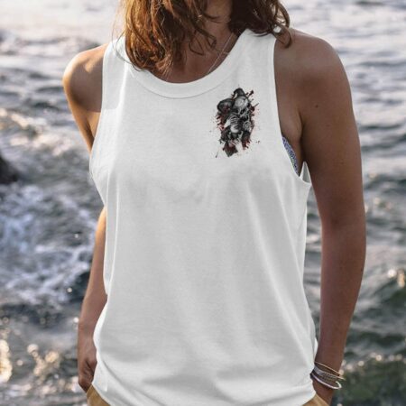 FROM OUR FIRST KISS SKULL COUPLE ALL OVER PRINT - YHLN0501232