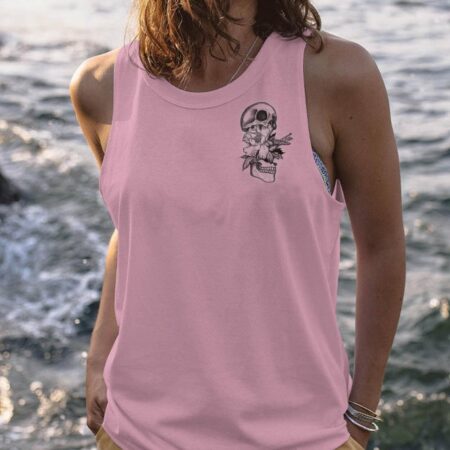 I AM A SWEET GIRL BUT IF YOU PISS ME OFF FLOWER SKULL ALL OVER PRINT - YHHN2112224