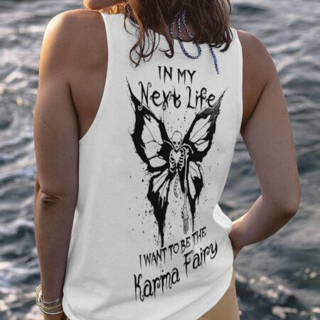 KARMA FAIRY SKULL ALL OVER PRINT - YHHN0401223
