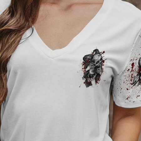 FROM OUR FIRST KISS SKULL COUPLE ALL OVER PRINT - YHLN0501232