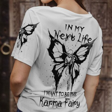 KARMA FAIRY SKULL ALL OVER PRINT - YHHN0401223