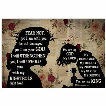 Jesus Christian You Are My King Jesus - Horizontal Poster - Owl Ohh - Owl Ohh