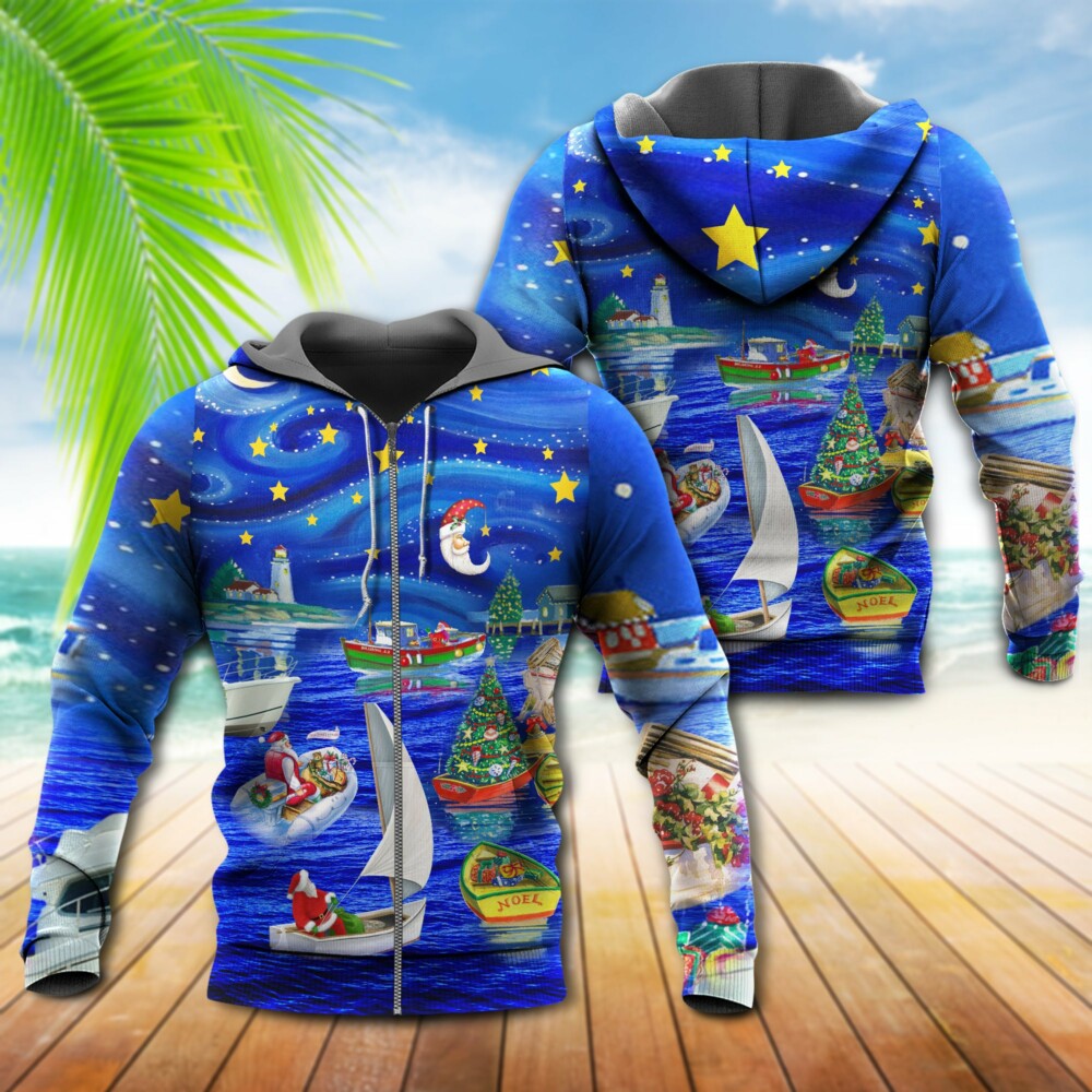 Christmas Coming Soon Blue - Hoodie - Owl Ohh - Owl Ohh