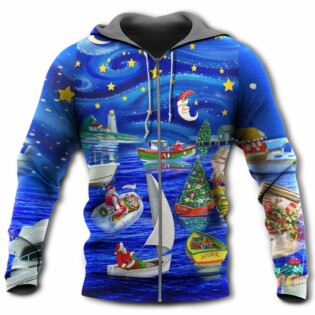 Christmas Coming Soon Blue - Hoodie - Owl Ohh - Owl Ohh