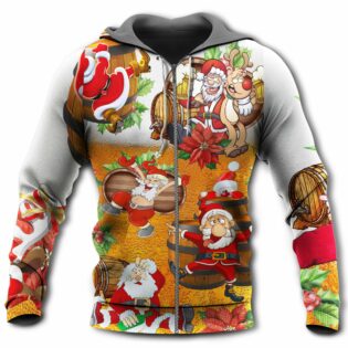 Christmas Dear Santa Heres Your Beer - Hoodie - Owl Ohh - Owl Ohh
