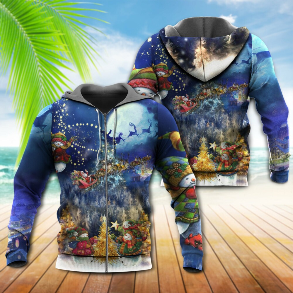 Christmas Family In Love Night - Hoodie - Owl Ohh - Owl Ohh