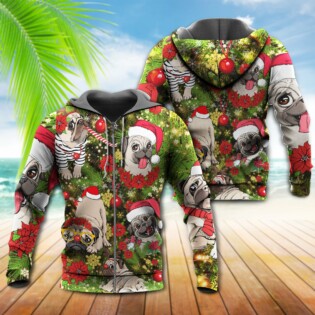 Christmas Have A Little Pugmas - Hoodie - Owl Ohh - Owl Ohh