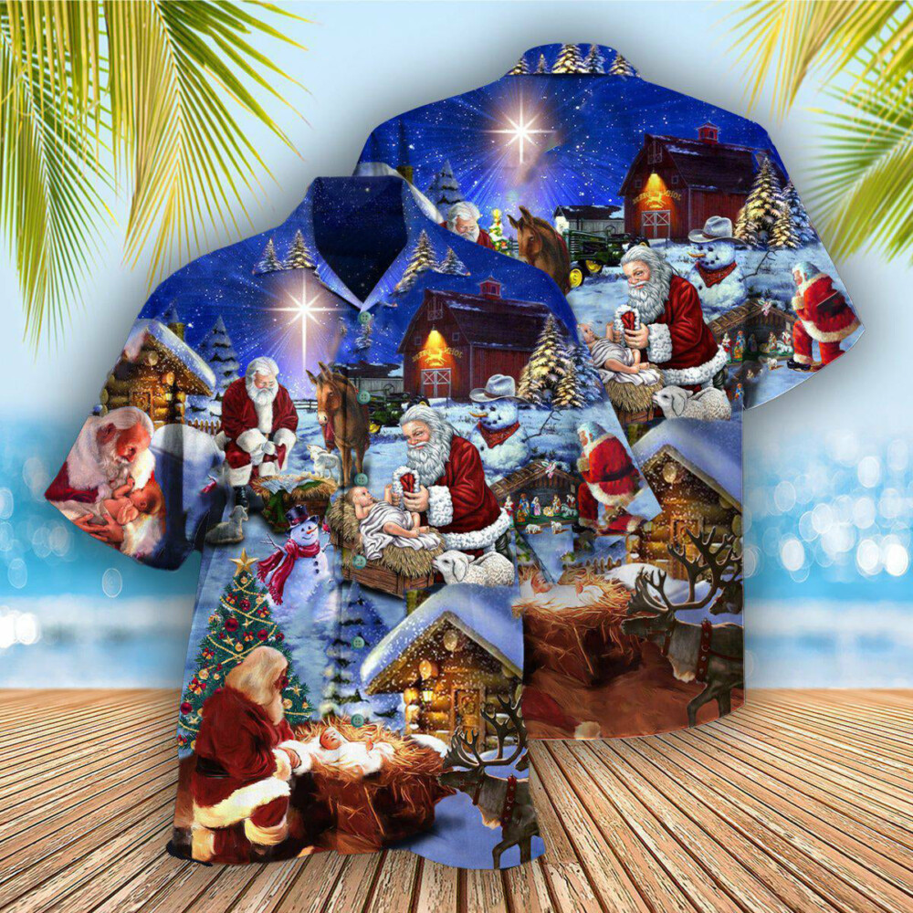 Christmas Jesus Is The Best Gift Ever - Hawaiian Shirt - Owl Ohh - Owl Ohh