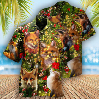 Christmas Merry Christmas Foxmask - Hawaiian Shirt - Owl Ohh - Owl Ohh